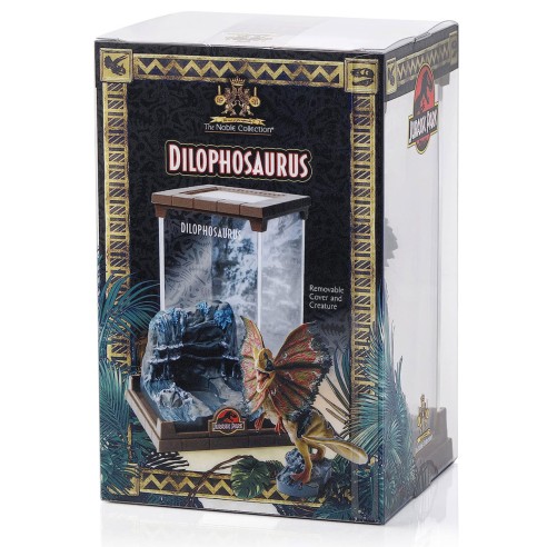 Figura Resina Jurassic Park Dilophosaurus