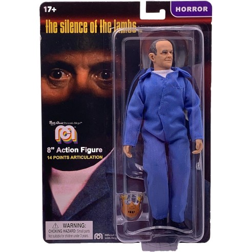 Figura Hannibal Lecter Retro El Silencia de los Corderos 20 cm