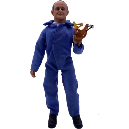 Figura Hannibal Lecter Retro El Silencia de los Corderos 20 cm