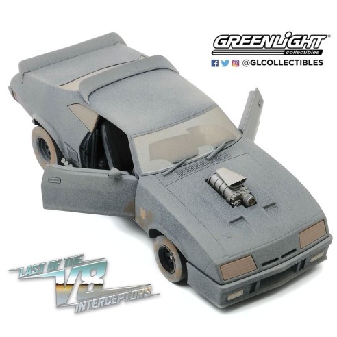 Coche Réplica Ford Falcon XB "El último V8 Interceptor" (1979) Versión Envejecida Escala 1:18