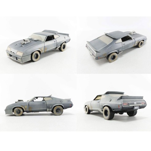 Coche Réplica Ford Falcon XB "El último V8 Interceptor" (1979) Versión Envejecida Escala 1:18
