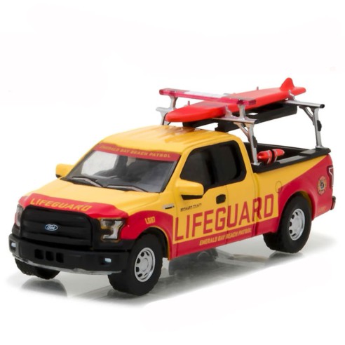 Réplica Coche Ford F-150 Vigilantes de la Playa Escala 1:64