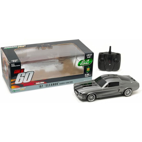 Coche Ford Mustang Eleanor "60 segundos" Radiocontrol 2,4 GHz Escala: 1:18