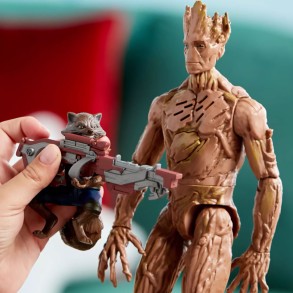 Figura Parlante Rocket y Groot, Guardianes de la Galaxia Vol. 3 2