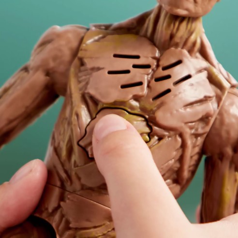 Figura Parlante Rocket y Groot, Guardianes de la Galaxia Vol. 3