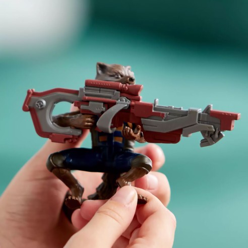 Figura Parlante Rocket y Groot, Guardianes de la Galaxia Vol. 3
