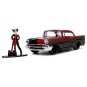 Coche Harley Quinn 1957 Chevy Bel Air DC Comics Escala 1:32