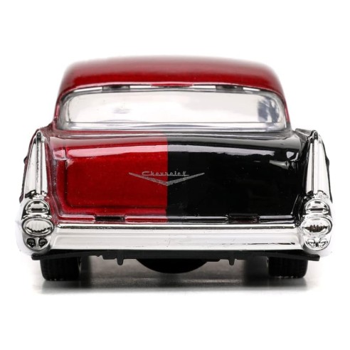 Coche Harley Quinn 1957 Chevy Bel Air DC Comics Escala 1:32