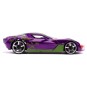 Coche Joker 2009 Chevy Corvette Stingray DC Comics Escala 1:24