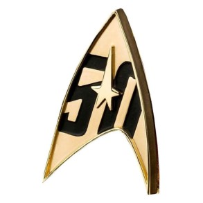 Insignia 50 Aniversario Star Trek Pin 5,5 cm