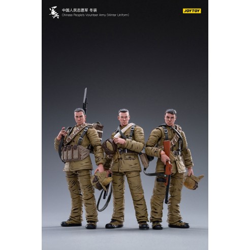 Ejercito Voluntarios Pueblo Chino con Uniforme Invierno