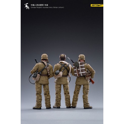 Ejercito Voluntarios Pueblo Chino con Uniforme Invierno