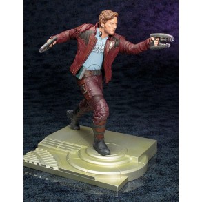 Figura Guardianes de la Galaxia Vol 2 Star Lord y Groot Artfx 2