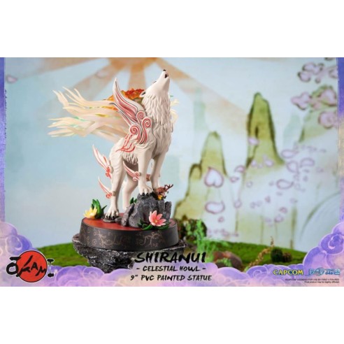 Estatua Resina Shiranui Celestial Howl Edition Okami Pvc 22 cm