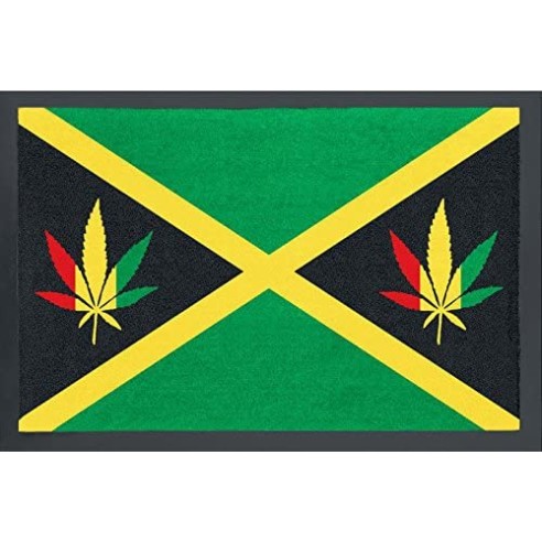 Felpudo Jamaica Rockbites Design Bob Marley 60 x 40 cm