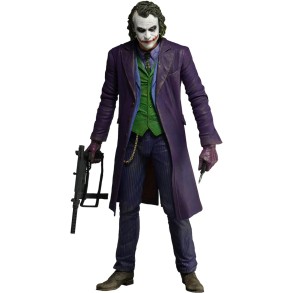 Figura El Joker The Dark Night 45 cm Universo DC Escala 1:4