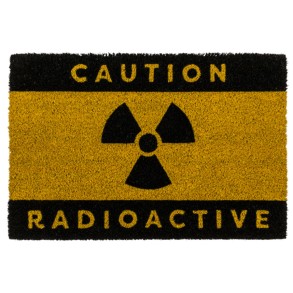 Felpudo Precaución - Radiactivo 60 x 40 cm