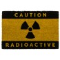Felpudo Precaución - Radiactivo 60 x 40 cm