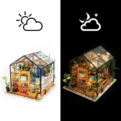 Puzzle Robotime Invernadero de Katy