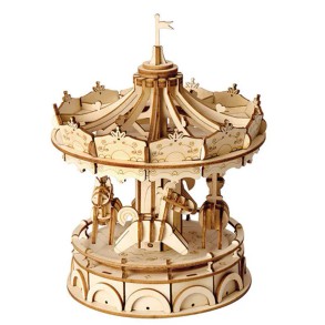 Puzzle de Madera Robotime Carrousel