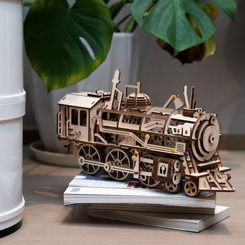 Puzzle de Madera Robotime Locomotora