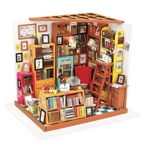 Puzzle de Madera Robotime Bibilioteca de Sam