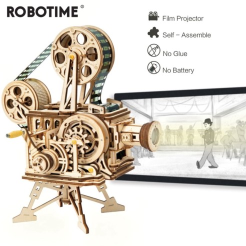 Puzzle de Madera Robotime Cámara Vitascope
