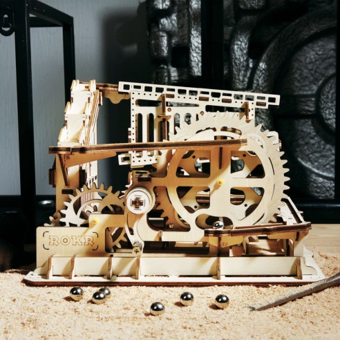Puzzle de Madera Robotime Circuito Canicas
