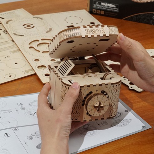 Puzzle de Madera Robotime Caja del Tesoro
