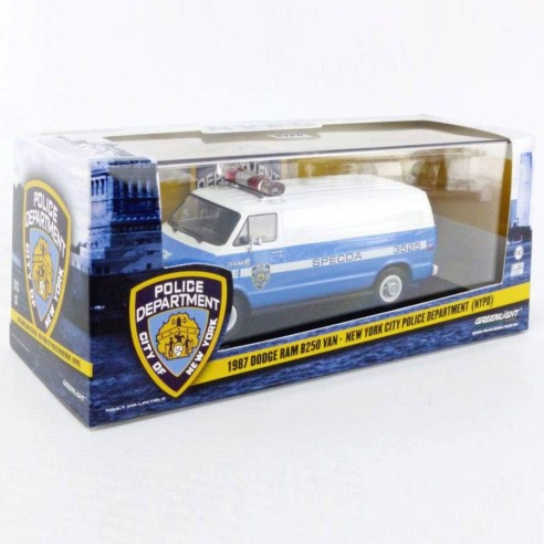 Furgoneta Dodge Ram Van B250 NYPD Operation SPECDA Escala 1:43