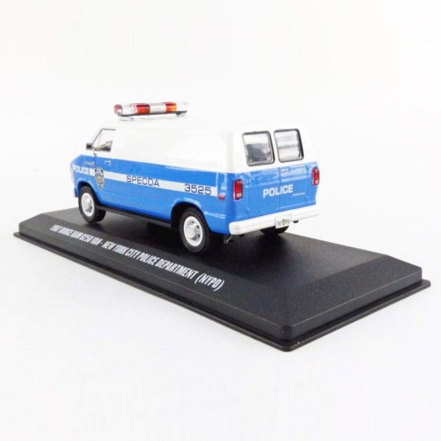 Furgoneta Dodge Ram Van B250 NYPD Operation SPECDA Escala 1:43