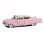 Coche Cadillac Fleetwood Serie 60 (1955) Rosa Escala 1:24