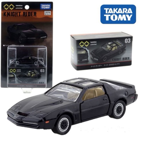 Coche Fantástico Knight Rider Knight Tomica Premium Escala 1:64