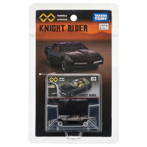 Coche Fantástico Knight Rider Knight Tomica Premium Escala 1:64