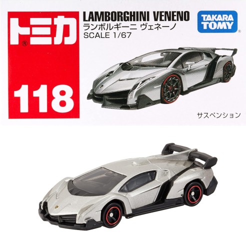 Coche Lamborghini Veneno Tomica BX118 Escala 1:67
