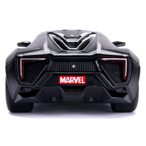 Coche Avengers Lykan Hypersport Black Panther Escala 1:24