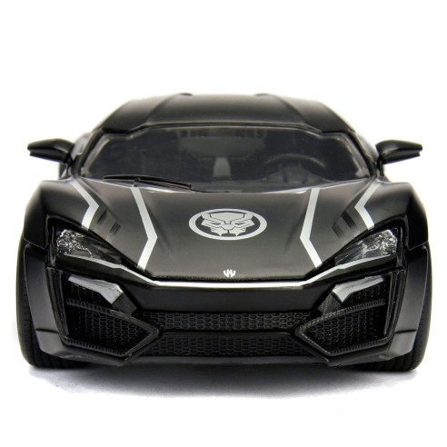 Coche Avengers Lykan Hypersport Black Panther Escala 1:24