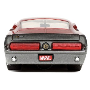 Coche Guardianes de la Galaxia 1967 Ford Mustang Star Lord Escala 1:24 2