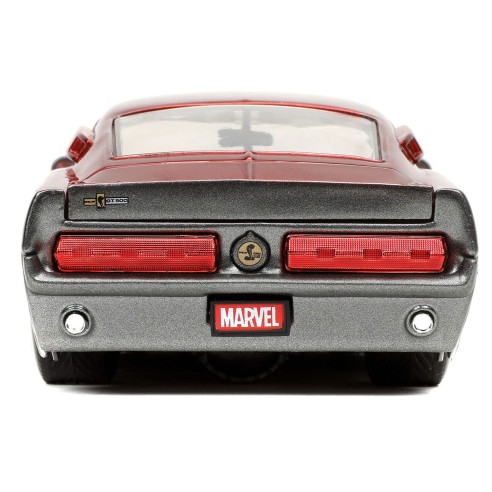 Coche Guardianes de la Galaxia 1967 Ford Mustang Star Lord Escala 1:24