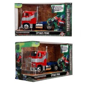 Camión Transformers Big Rig T7 Optimus Prime Escala 1:24 2