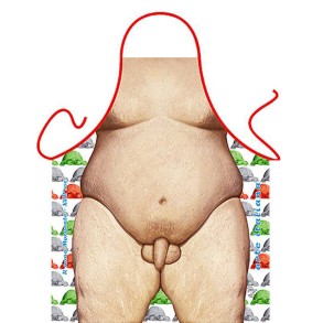 Delantal Sexy Hombre Gordo