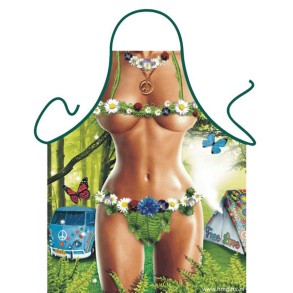 Delantal Sexy Mujer Hippie