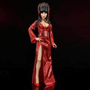 Figura Elvira Mistress Of Dark Con Vestido Rojo 2