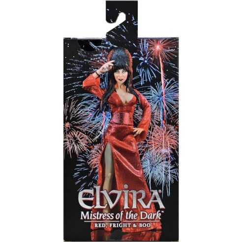 Figura Elvira Mistress Of Dark Con Vestido Rojo