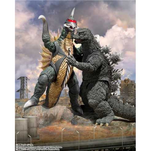 Godzilla contra Gigan. Figura S.H. Monsterarts 1972 16 cm