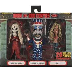 Figuras Casa de 1.000 Cadáveres Little Big Head 3 Unidades 2
