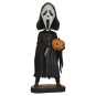 Figura Scream Cabezón Head knocker Ghost Face With Pumpkin 20 cm