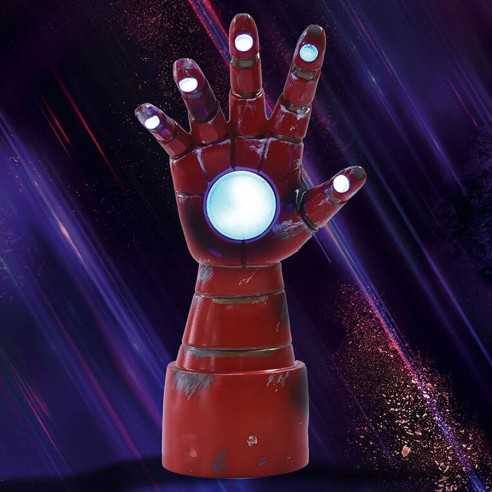 Lámpara de Mesa 3D Guantelete de Iron Man 35,6 cm