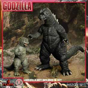 Set de 4 Figuras Godzilla 1968 Round 2 Destry All Monsters 11 cm 2