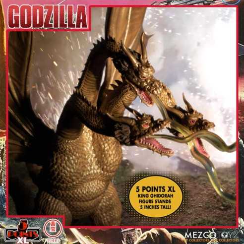 Set de 4 Figuras Godzilla 1968 Round 2 Destry All Monsters 11 cm